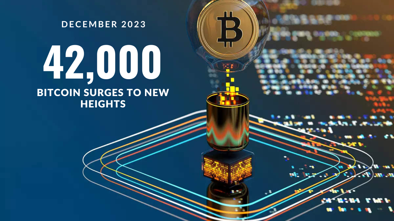 Bitcoin Surges to New Heights: Soaring Beyond $42,000