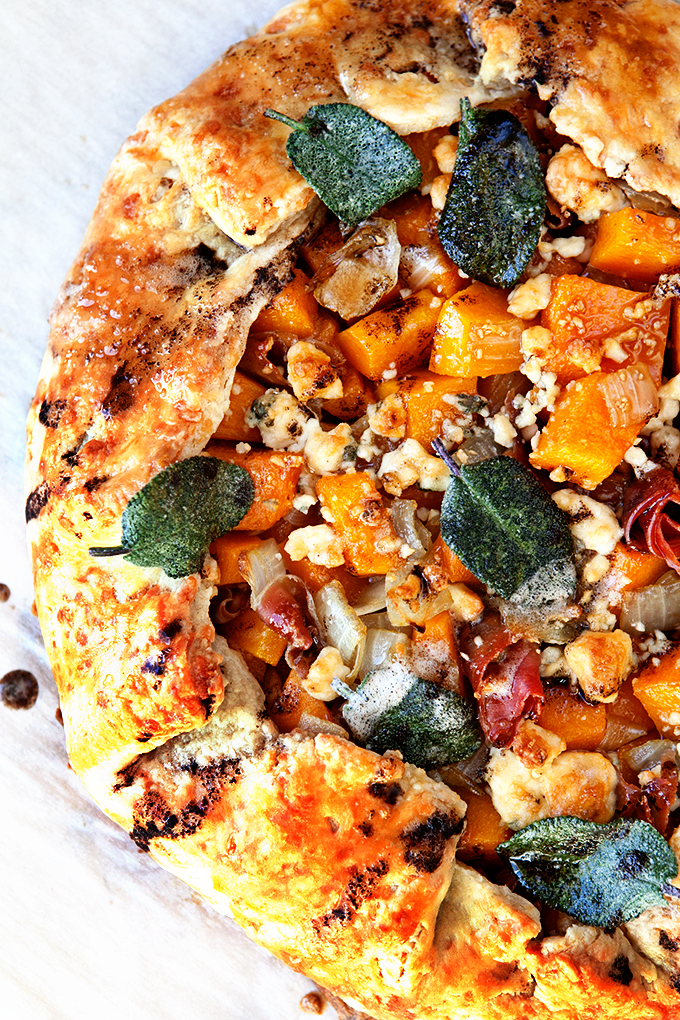 Galette Butternut Squash and Sage