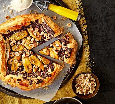 Galette Chocolate Banana Hazelnut