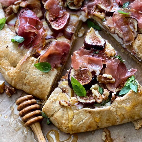 Galette Fig and Prosciutto