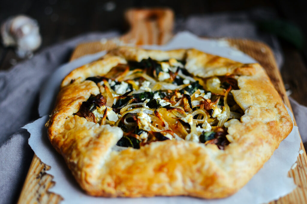 Galette Spinach and Feta