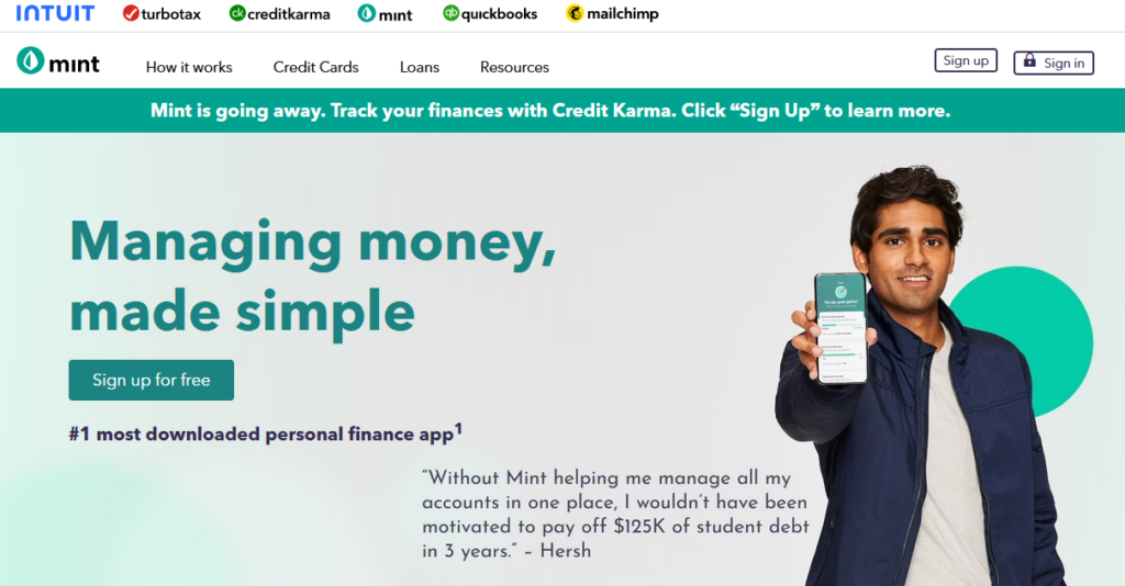 Personal Finance Software Mint