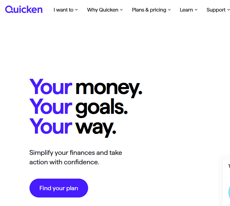 Personal Finance Software Quicken