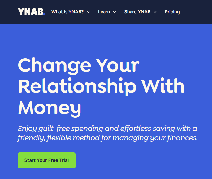 Personal Finance Software YNAB