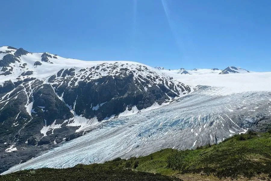 Alaska Hiking the Harding Icefield Trail