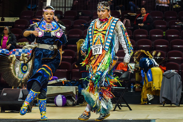 Arizona Attending a Native American Powwow