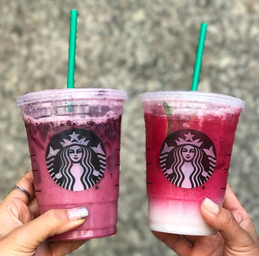 Pink Ombre Drink