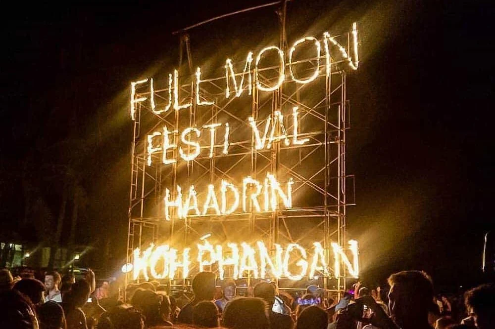 Thai Full Moon Party in Koh Phangan