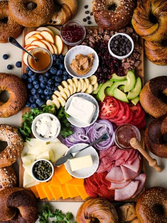 12 Interesting Bagel Boards Ideas