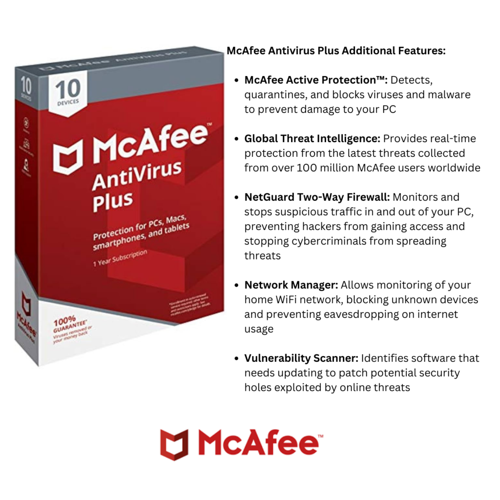 McAfee Antivirus Plus