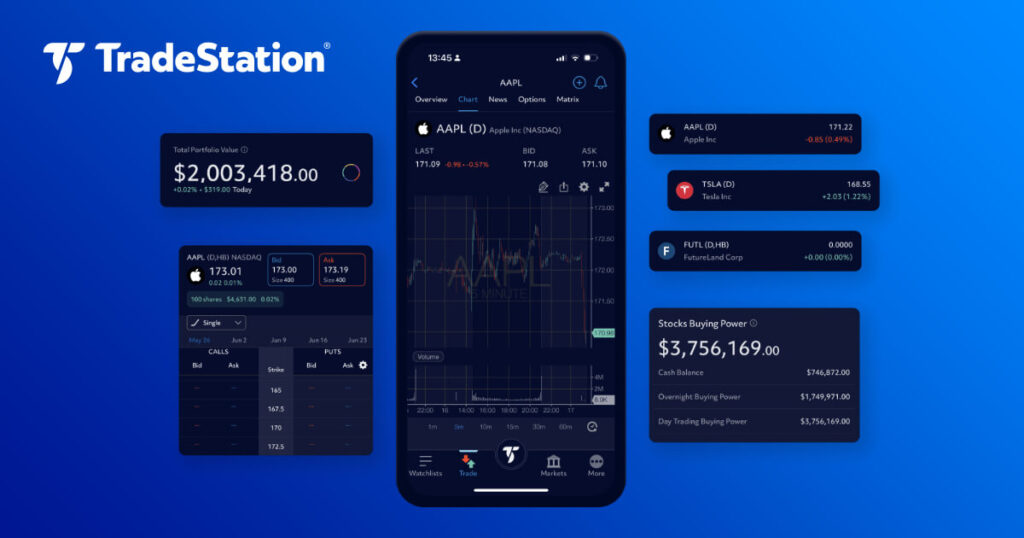 TradeStation investment app